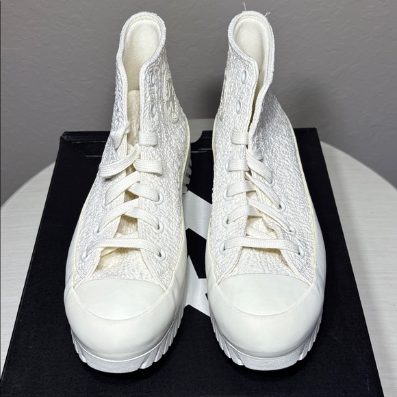 Converse Chuck Taylor All Star Lugged 2.0 Jacquard white High-Tops.NWT size8 - Picture 4 of 7